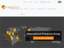 Tablet Screenshot of celeritech.biz